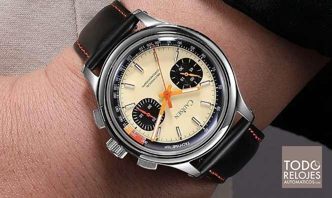 Cadisen C8212M: Homenaje al Breitling Top Time Deus con calibre Seagull ST1900 6 Cadisen C8212M: Homenaje al Breitling Top Time Deus con calibre Seagull ST1900 2