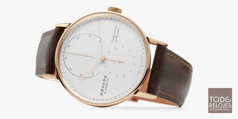 Nomos Lambda: el reloj de oro de Glashütte 2 Nomos Lambda: el reloj de oro de Glashütte 1