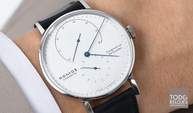 Nomos Lambda: el reloj de oro de Glashütte 3 Nomos Lambda: el reloj de oro de Glashütte 2